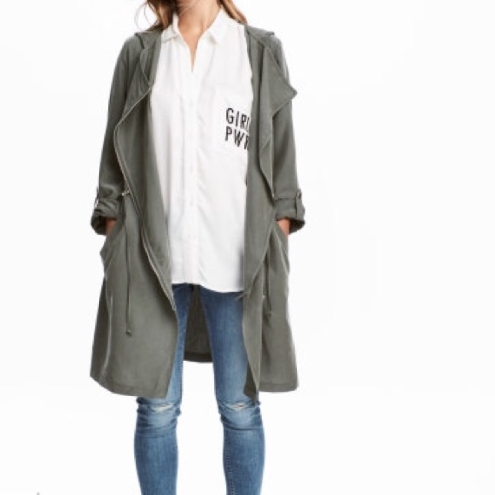Dusty Rose Parka