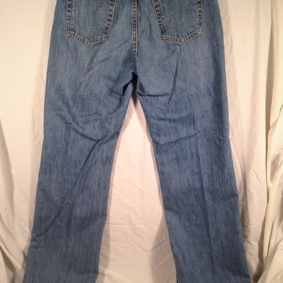 Gap Mens Straight Fit Blue Jeans 32/32 100% cotton - Picture 5 of 7