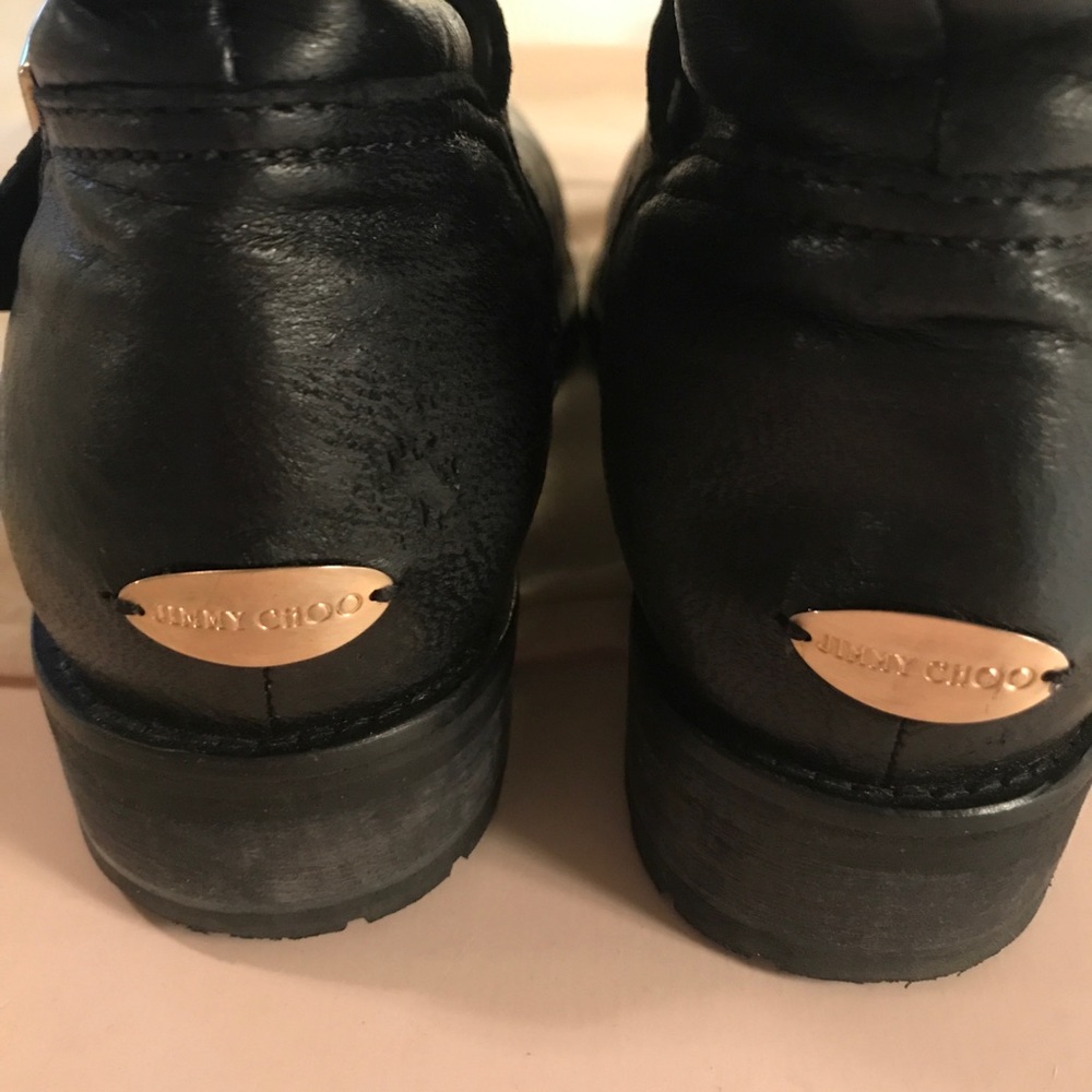 JIMMY CHOO MOTO BOOTS