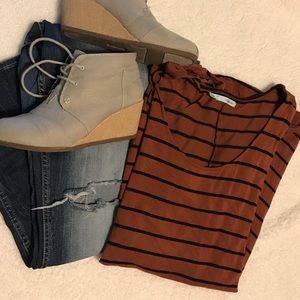 Flowy top with pockets!