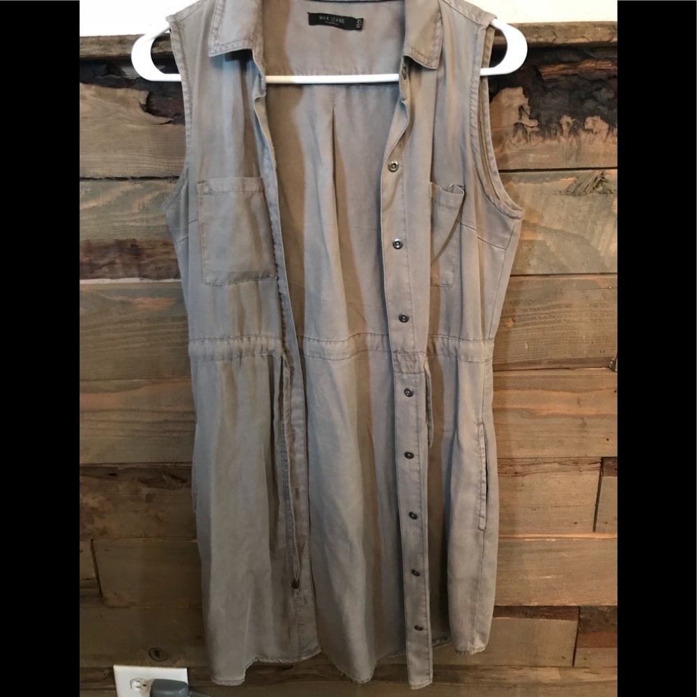 Button down dress/long top