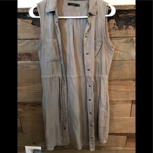 Button down dress/long top