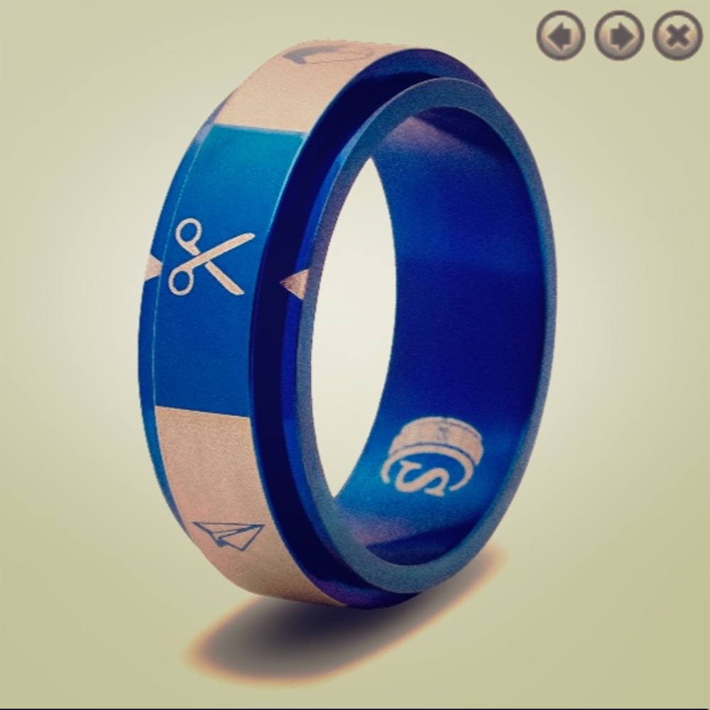 Rock Paper Scissors Ring