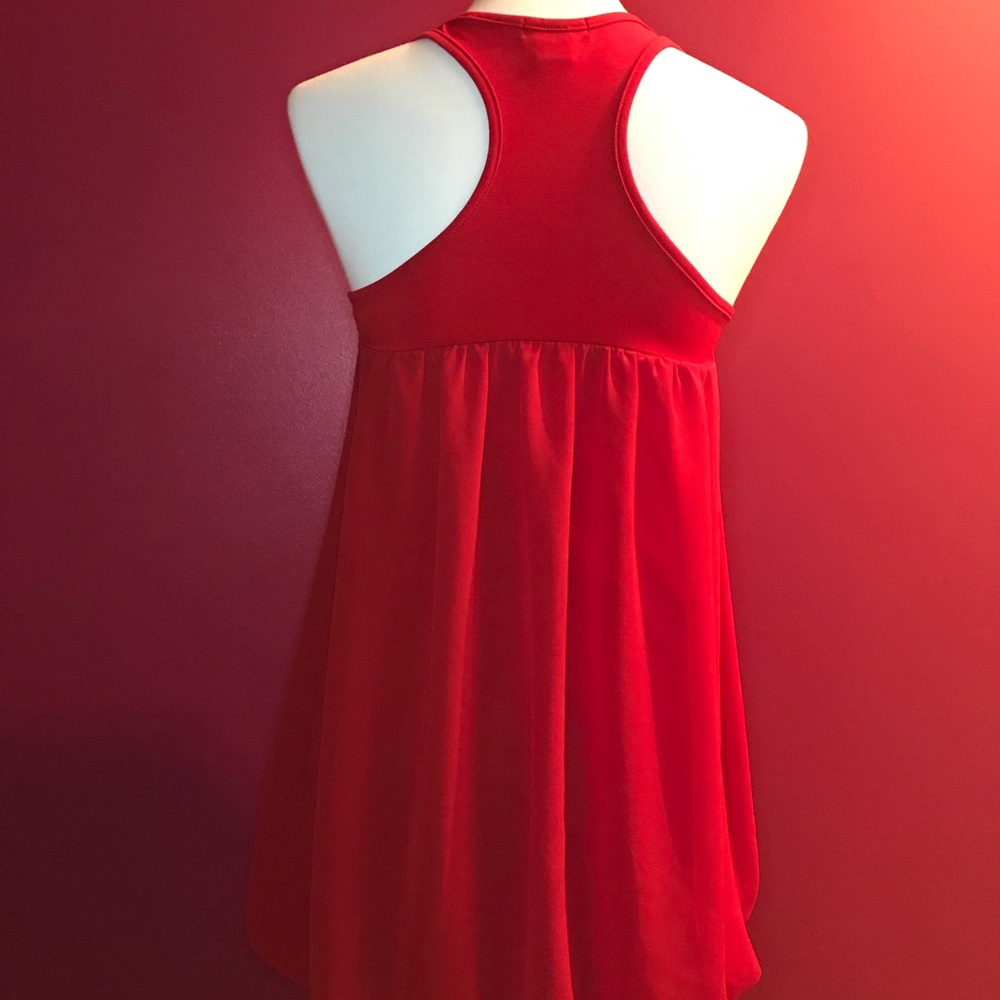 Racerback Shirt Dress