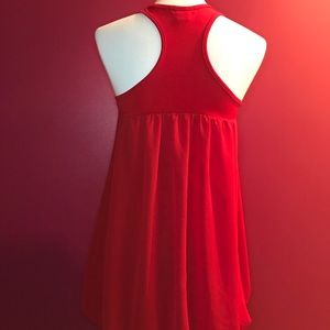 Racerback Shirt Dress