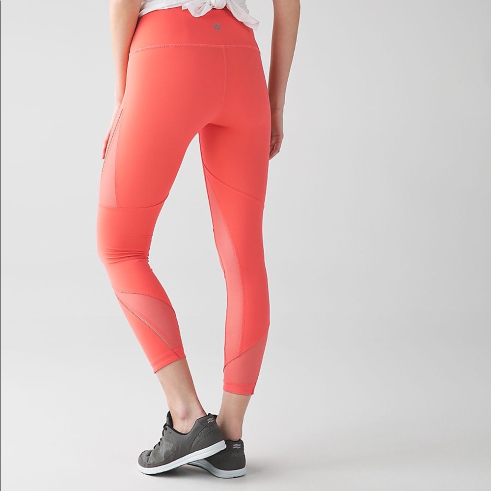 💥RARE💥 lululemon wanderlust pant ORANGE