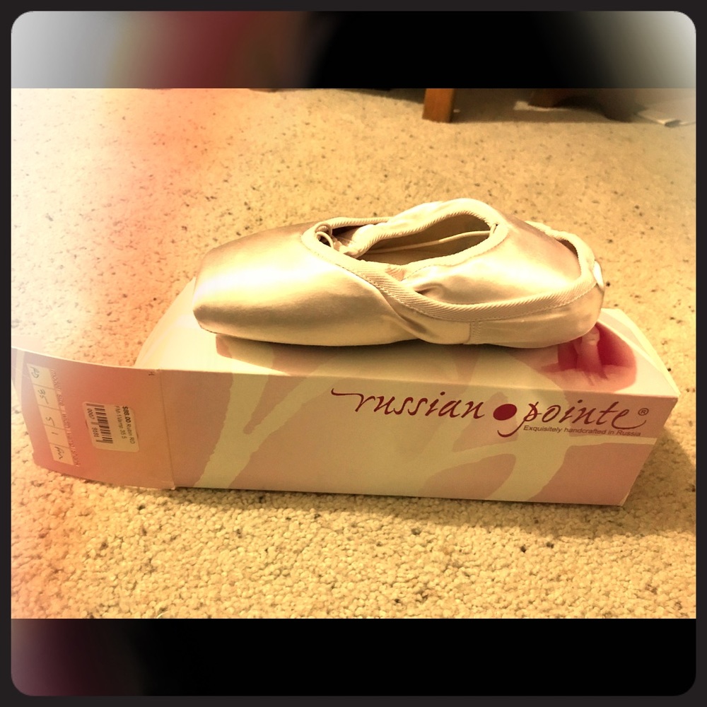 Russian pointe ballet slippers