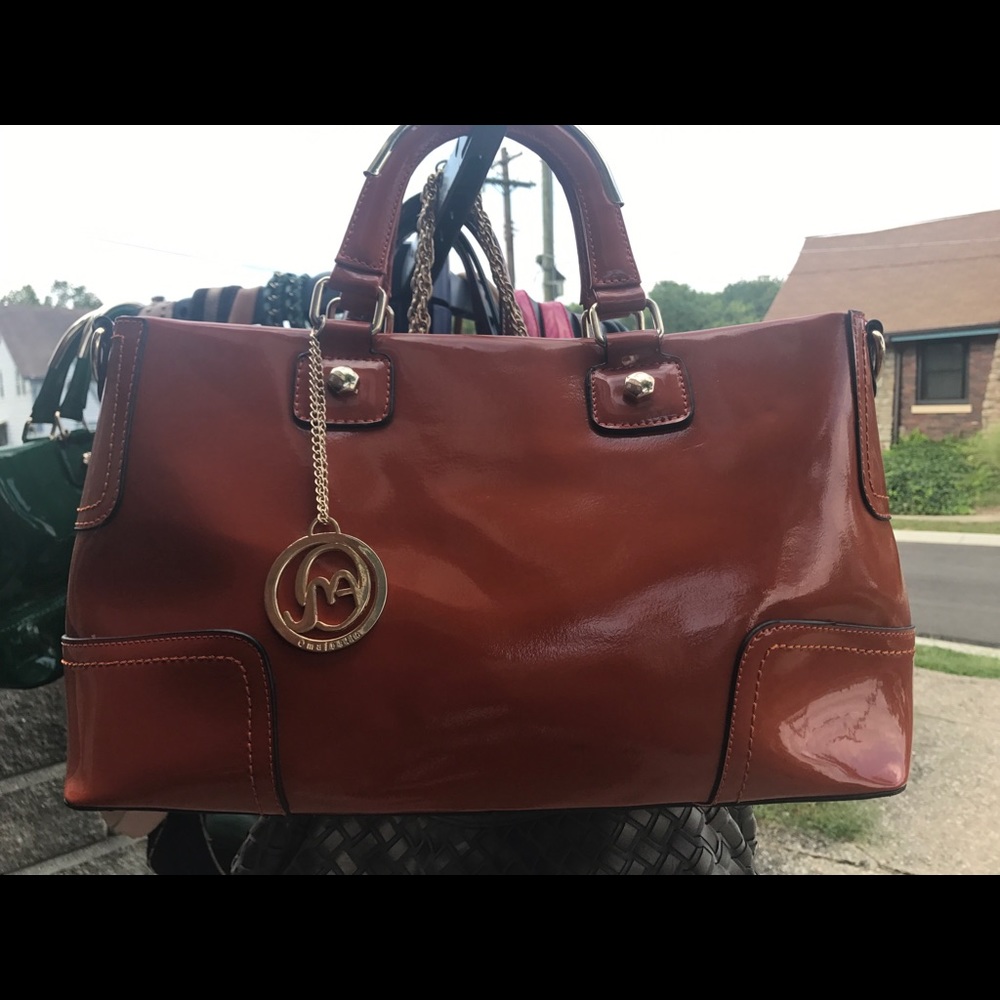 Orange Handbag