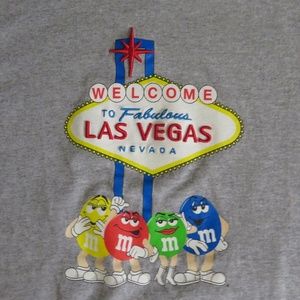 Vintage Shirts - M&M's Las Vegas MEDIUM Vintage Shirts - M&M's Las Vegas MEDIUM