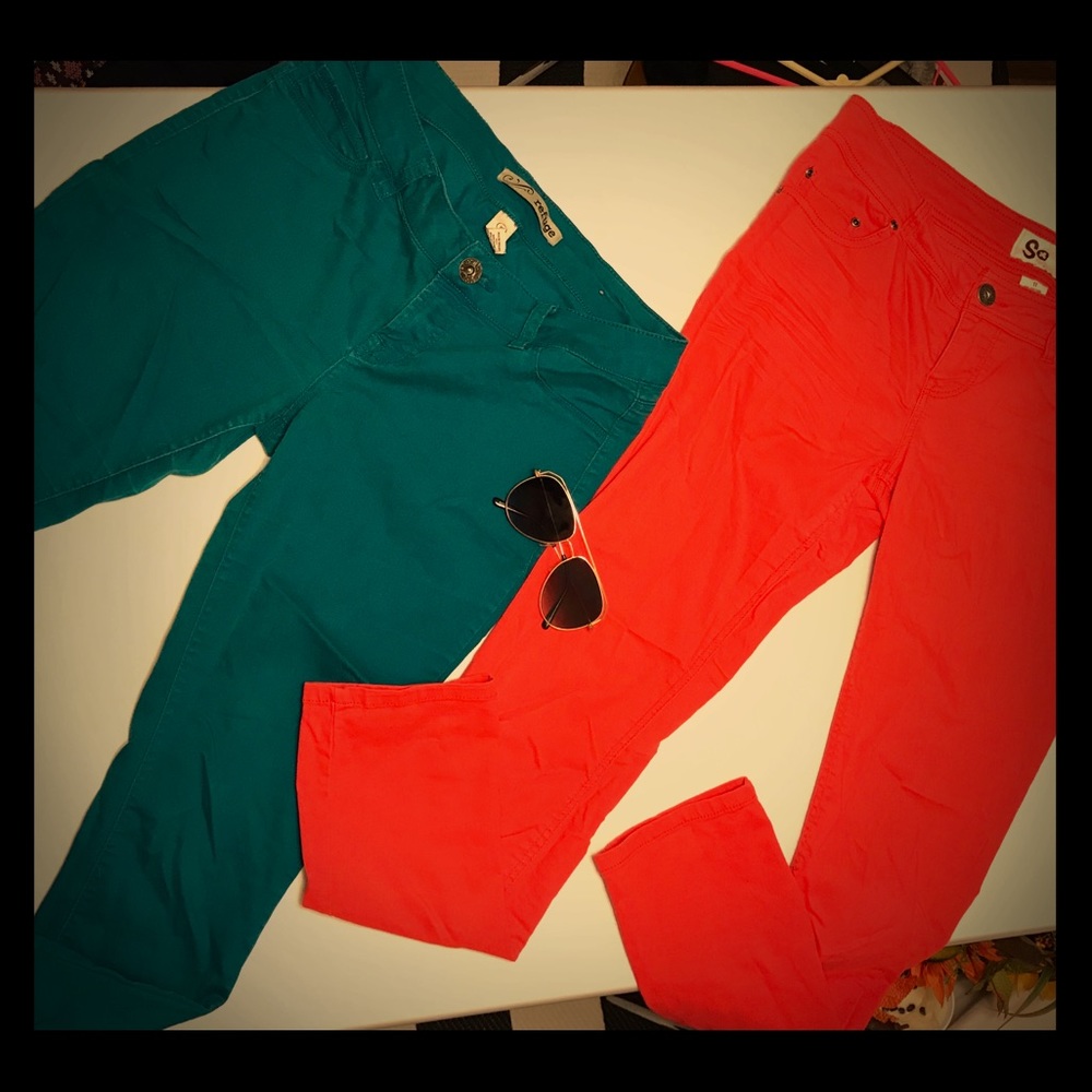 Colorful jeans!