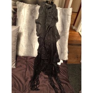 Grey & Black Multiple Way Scarf BRAND NEW