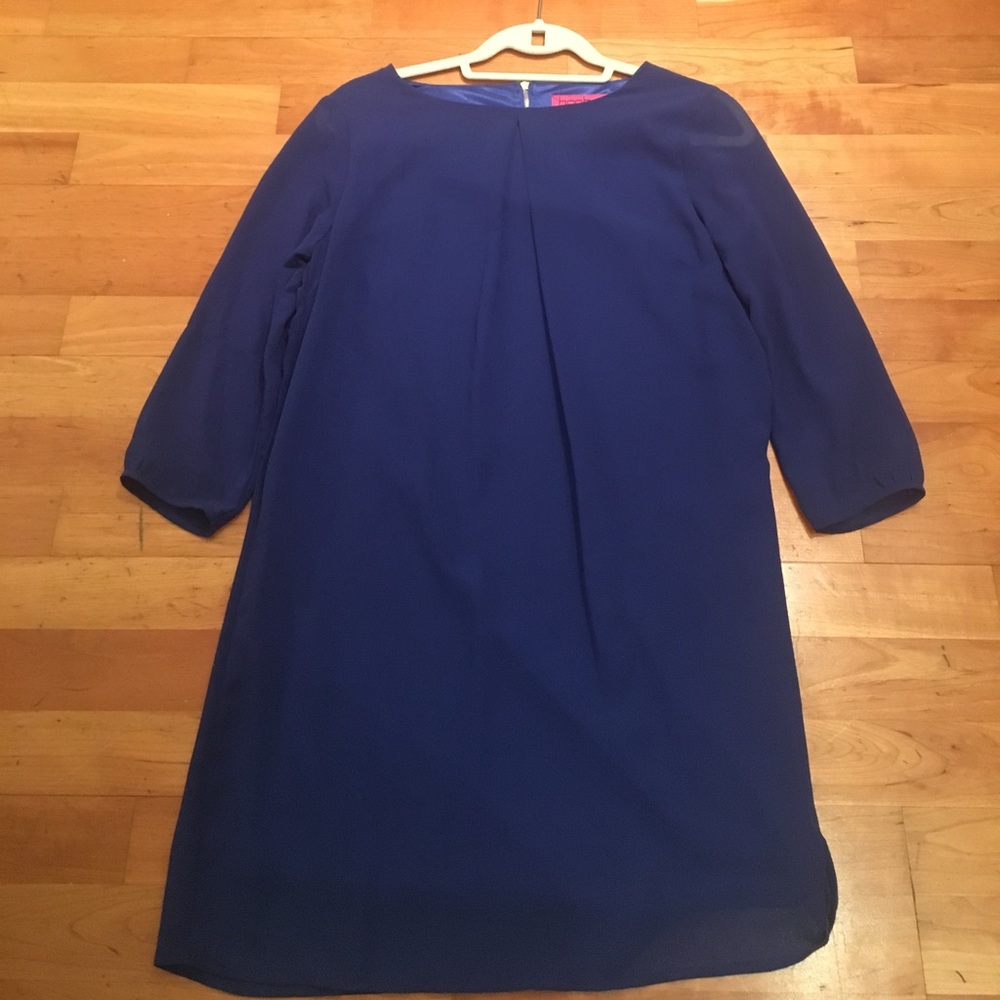 Adorable midnight blue shift dress