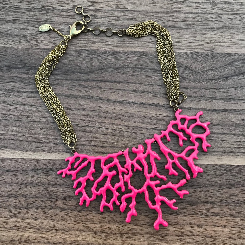 Amrita Singh Coral Branch Necklace