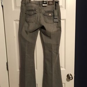 Misses Gray Boot Cut Jeans