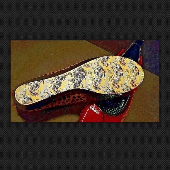 Platform Animal Print Shoe - Picture 7 of 8