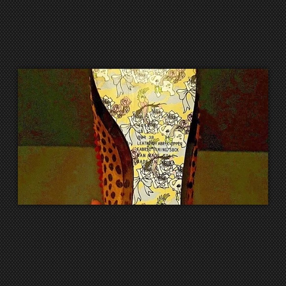 Platform Animal Print Shoe - Picture 8 of 8