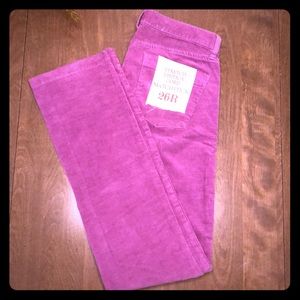 NWT J. Crew Matchstick Corduroys.