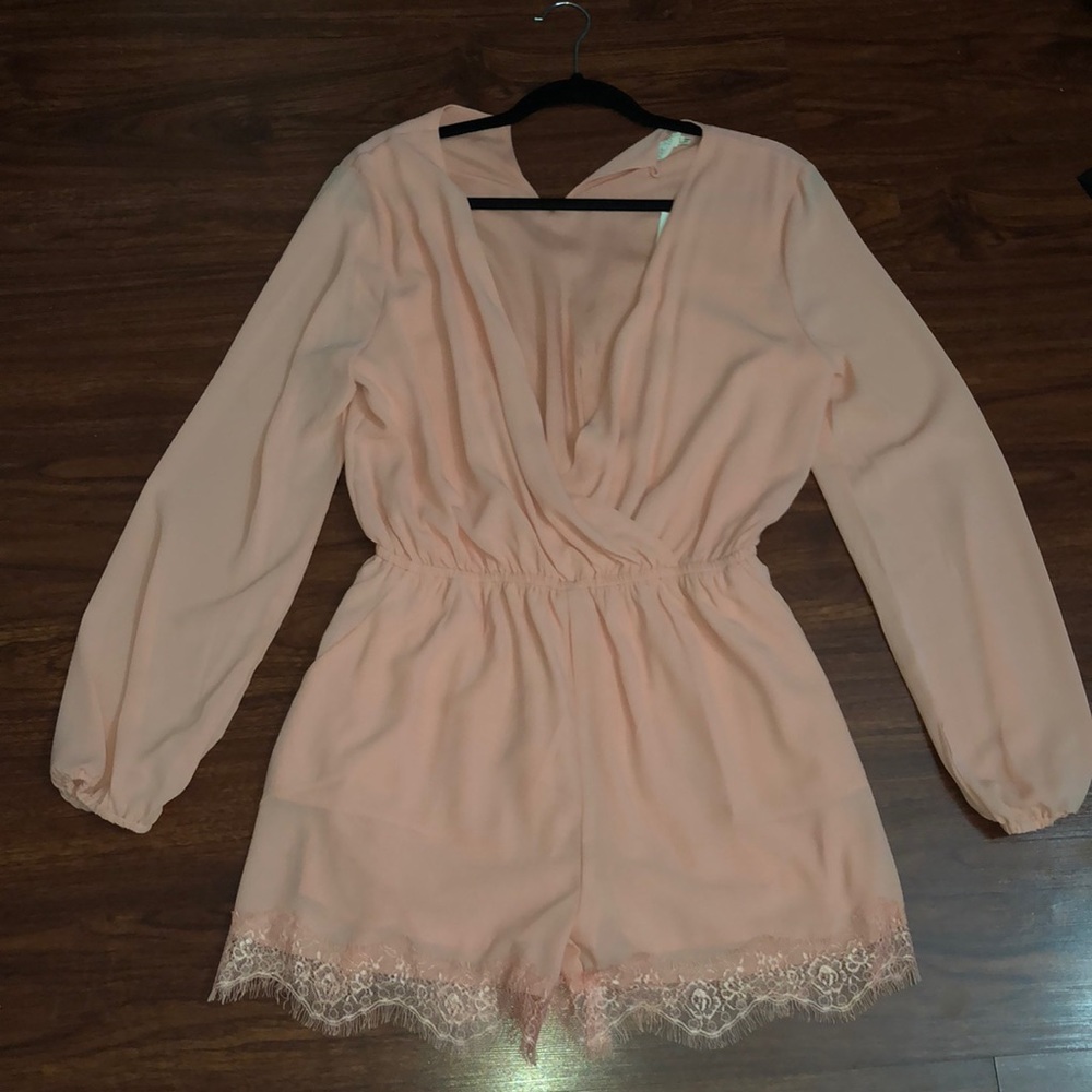 Pink romper