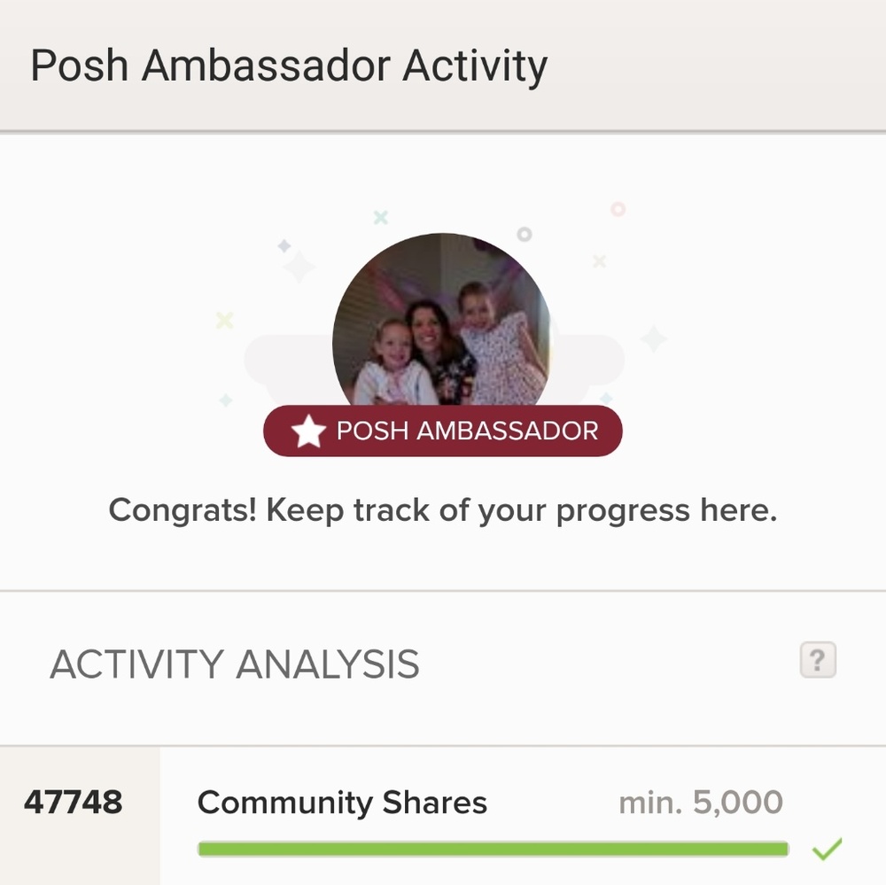 Posh Ambassador Status