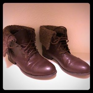 Brown Ankle Boots