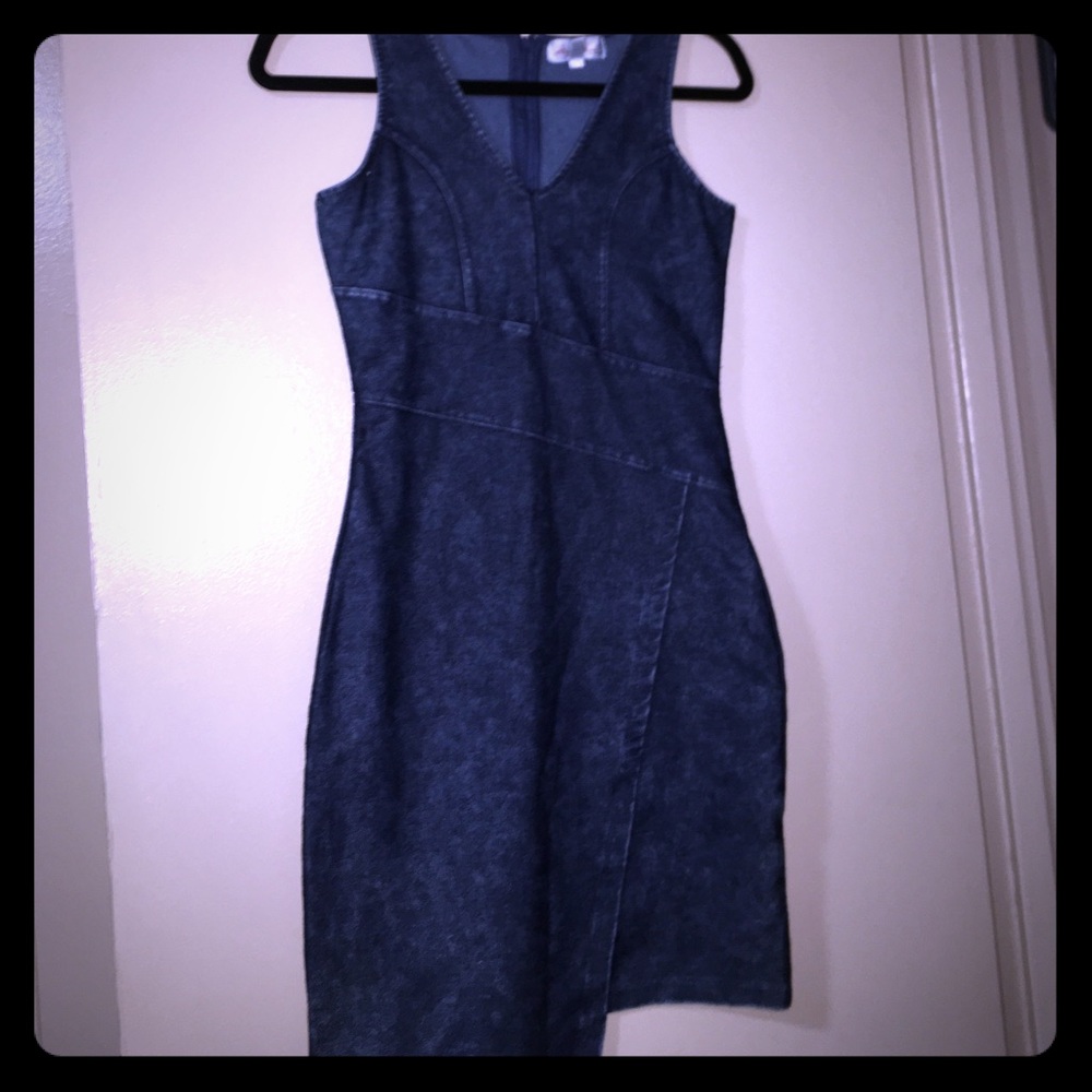 Marilyn Monroe Denim Bodycon Dress