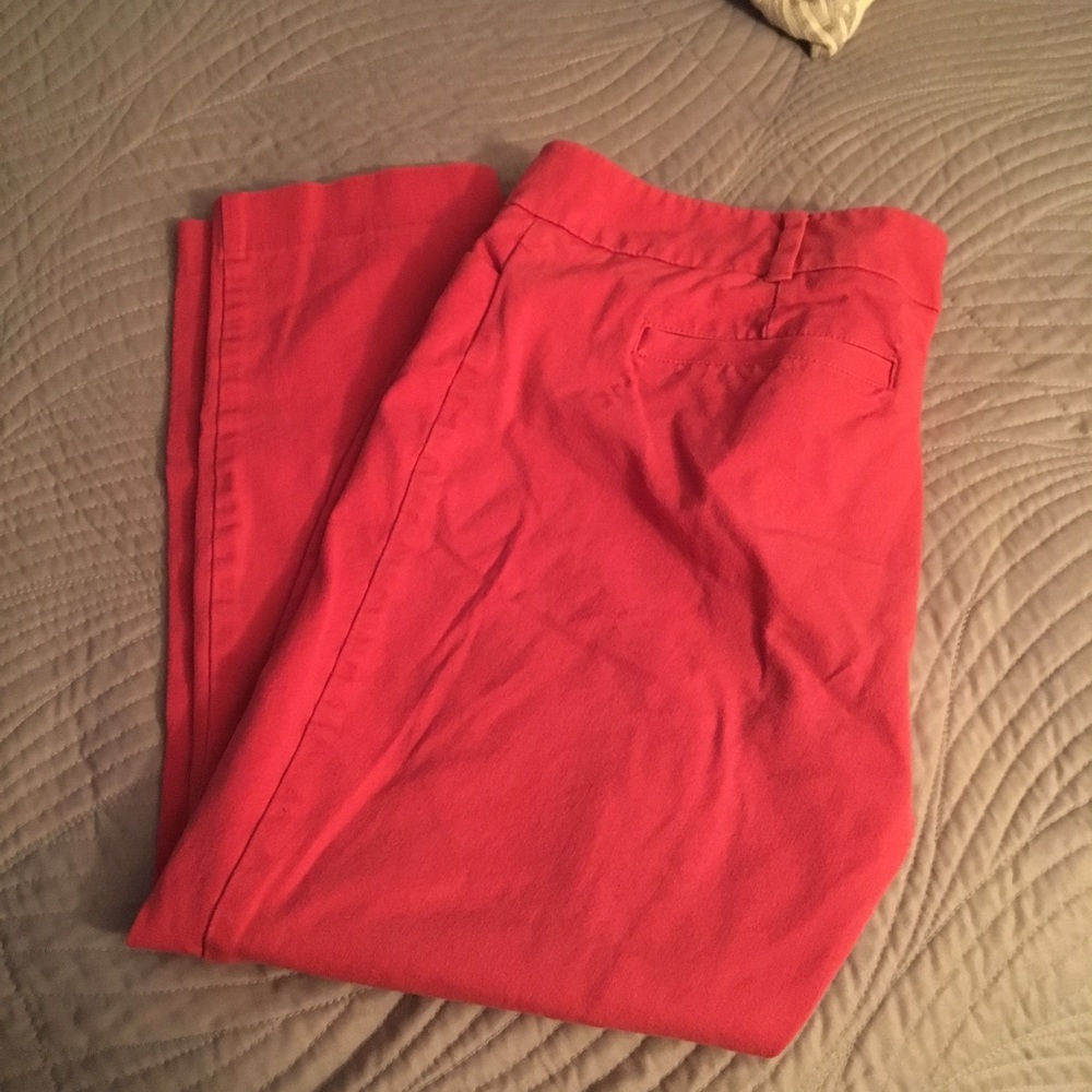 Pink dress pants