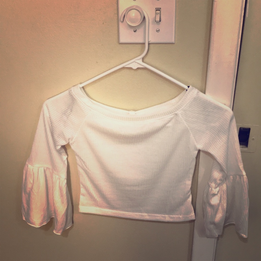 NWT Ivory White Crop Top