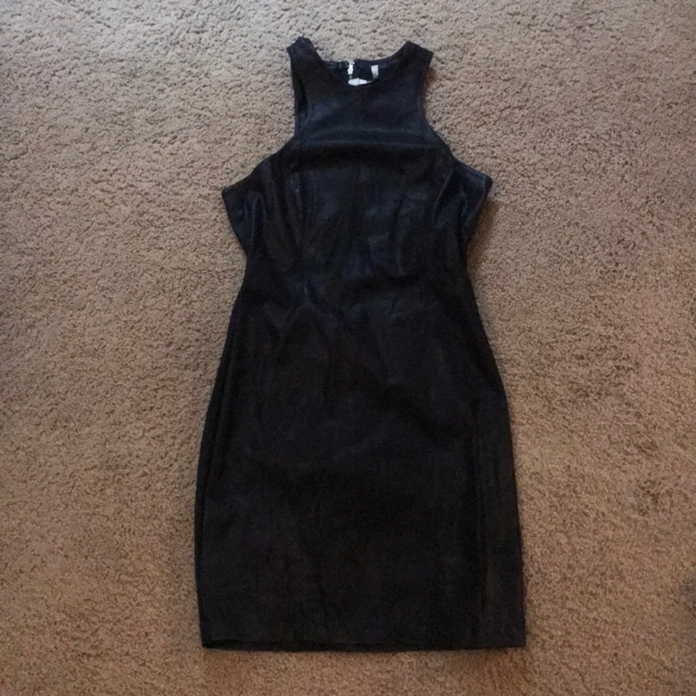 BB Dakota faux leather dress