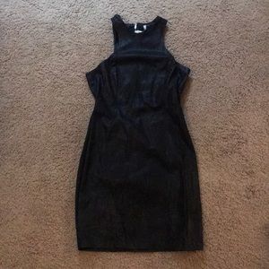 BB Dakota faux leather dress