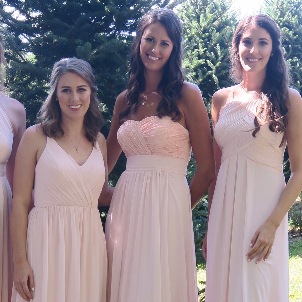 Pink Strapless Dress / Gown!