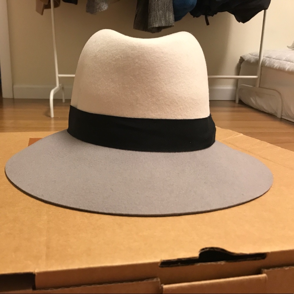 Rag & bone Straw Floppy Brim Fedora