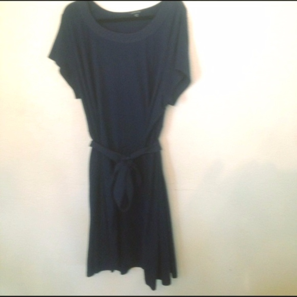 Lands End Capped Sleeve Dress