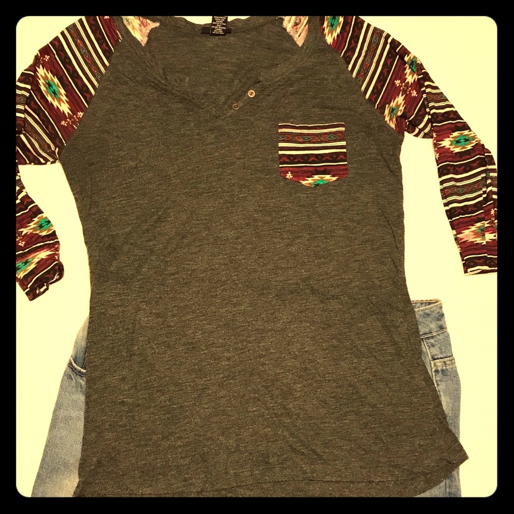 3/4 sleeve shirt!