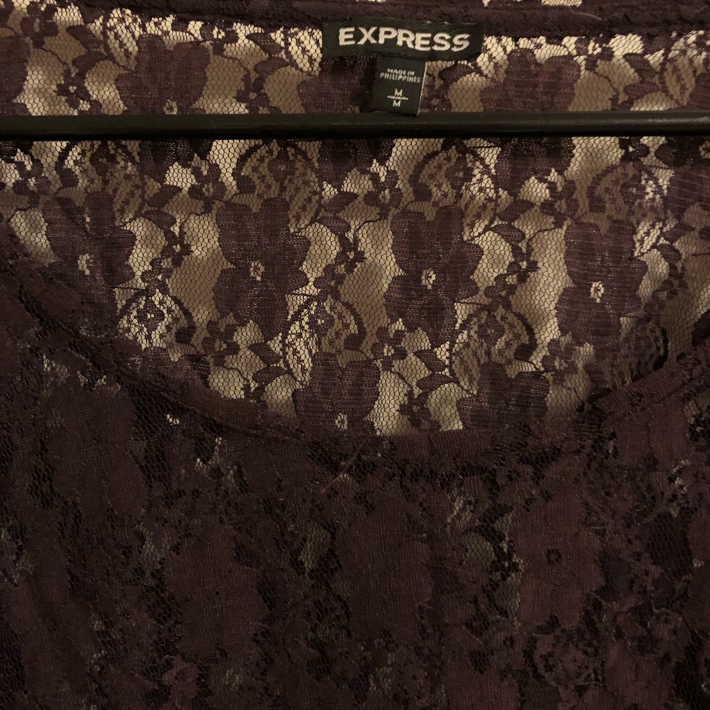 Express lace shirt