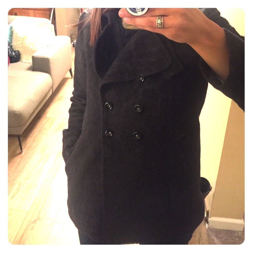 Rebecca Taylor Wool and Angora coat