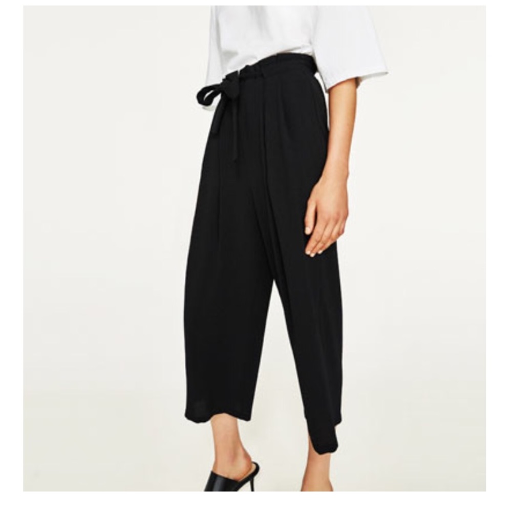 Zara Cropped Trousers