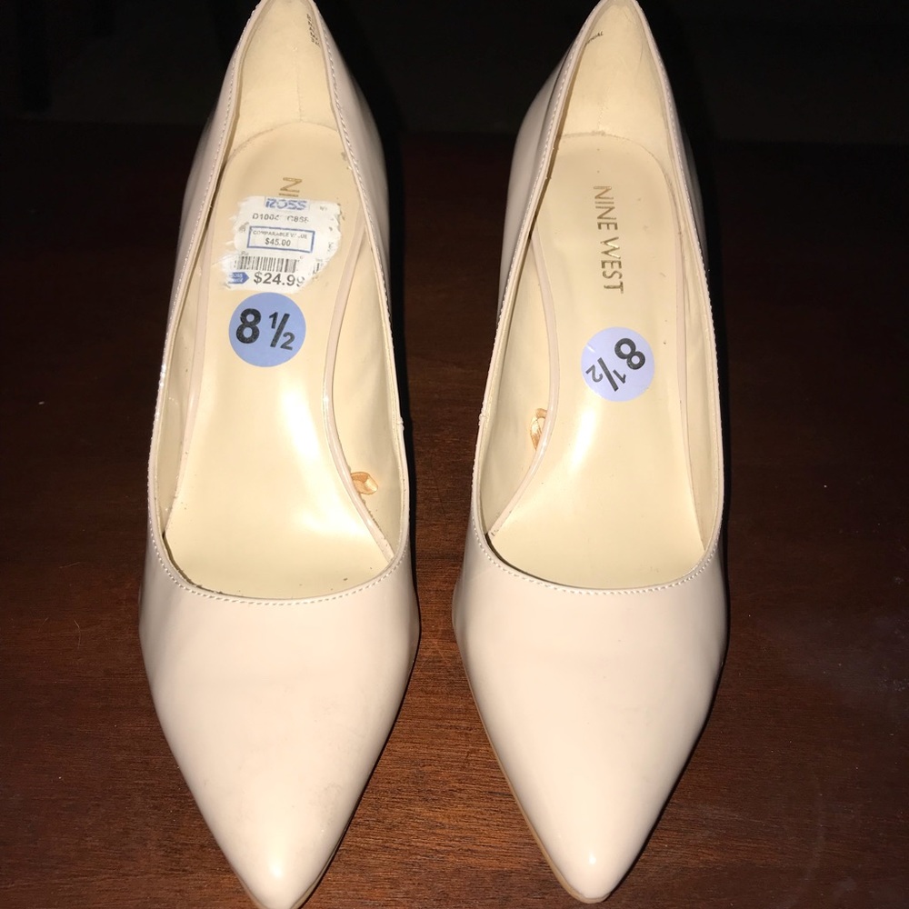 Nine West Nude Heels