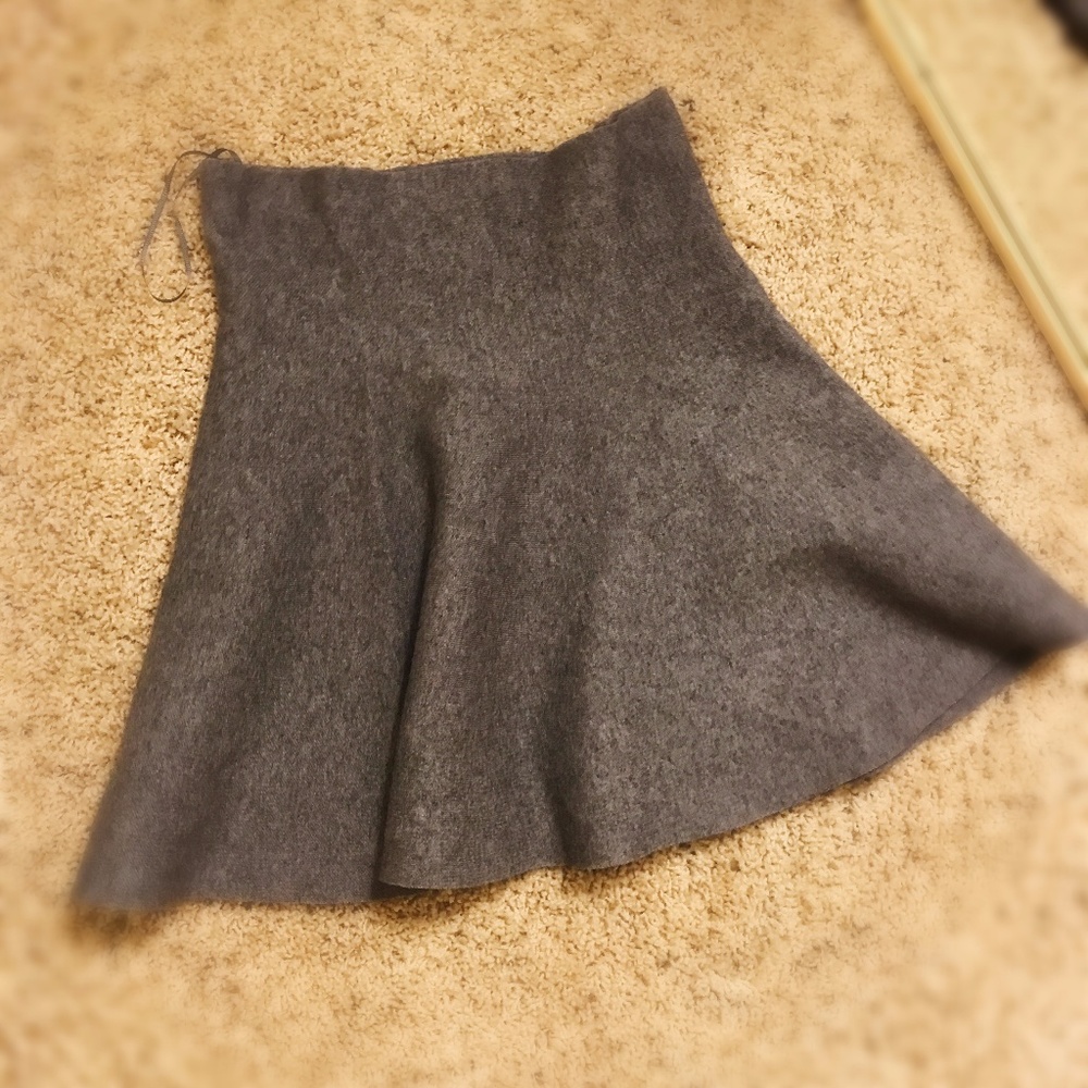 New! High Waisted KNIT Mini Skirt