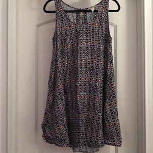 H&M Blue flowy Shift Dress
