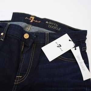Seven Skinny Bootcut Denim Jeans Size 30