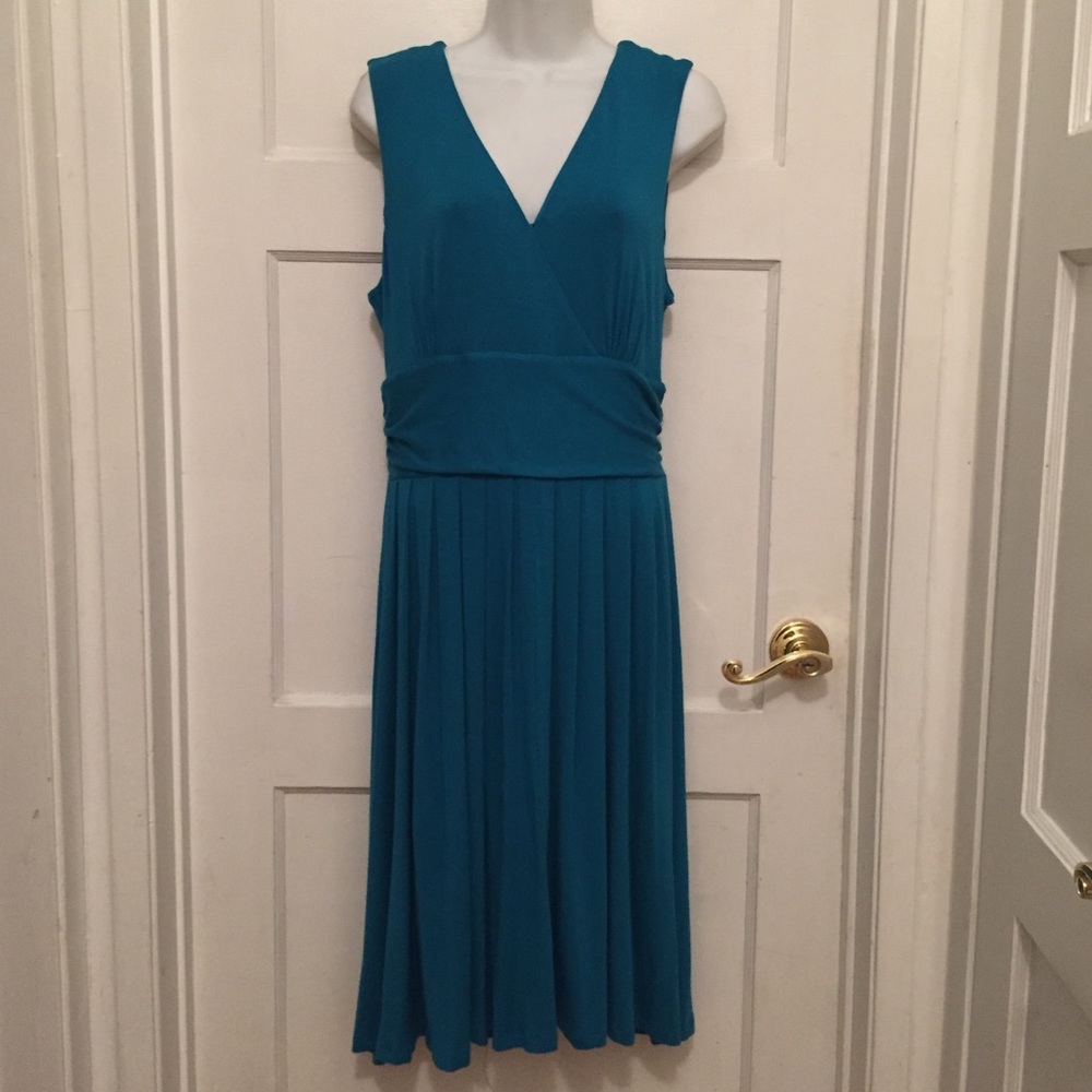 Blue dress by Marc Bouwer, size large
