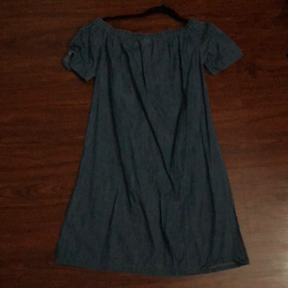 Target/Merona off the shoulder jean dress