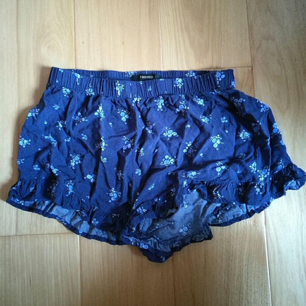 Forever 21 floral shorts