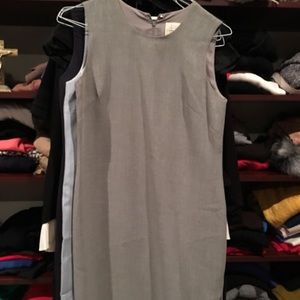 Grey sleeveless dress