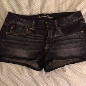 American Eagle denim stretch shorts