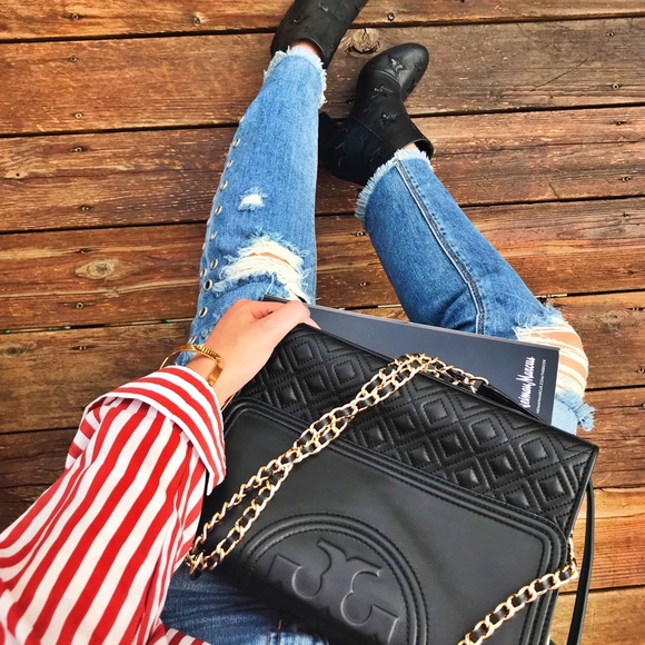 Tory Burch Handbags - SOLD❌ Tory Burch large Fleming bag