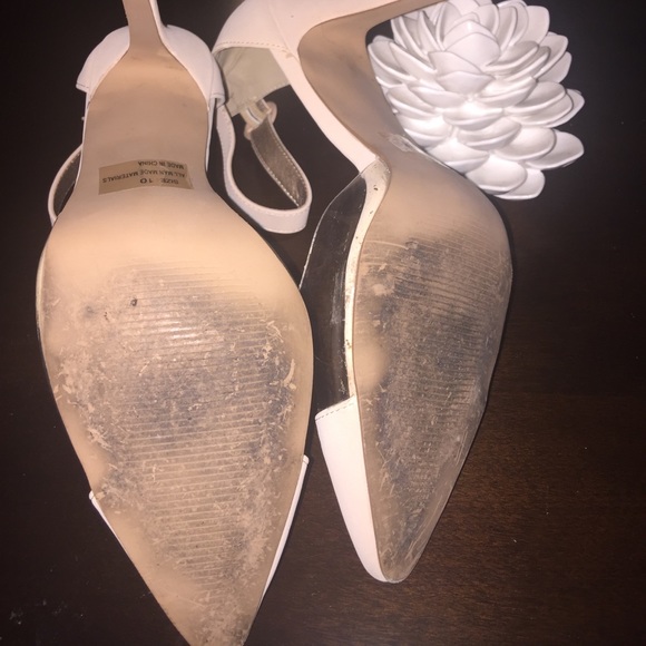 Qupid Faux Suede Heel-Nude - Picture 6 of 8