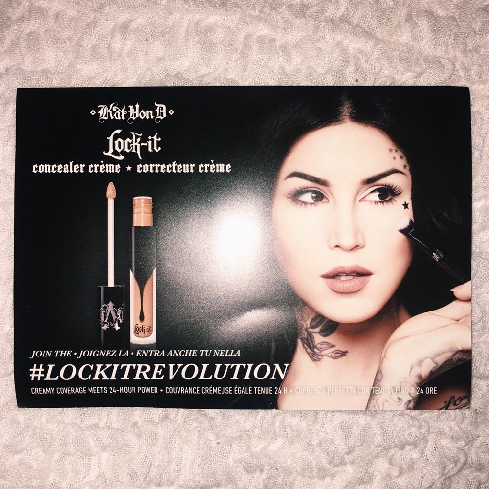 Kat Von D Concealer Crème Samples