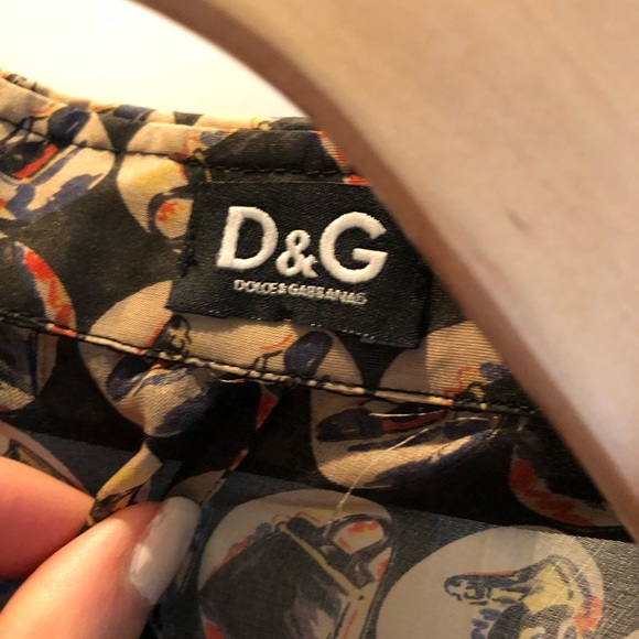 D&G Dolce & Gabbana Cut Out Blouse - Picture 6 of 7