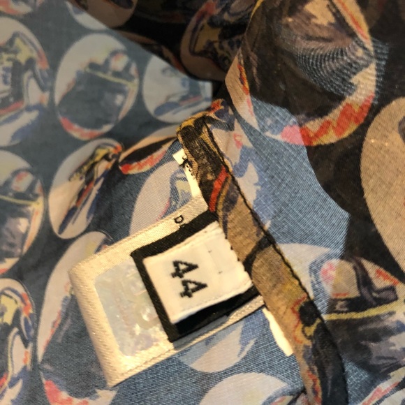 D&G Dolce & Gabbana Cut Out Blouse - Picture 7 of 7